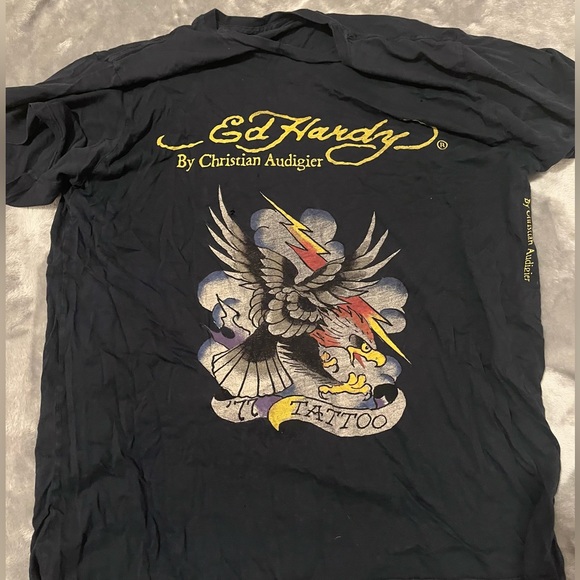 Ed Hardy Tops Vintage Ed Hardy Tee Poshmark